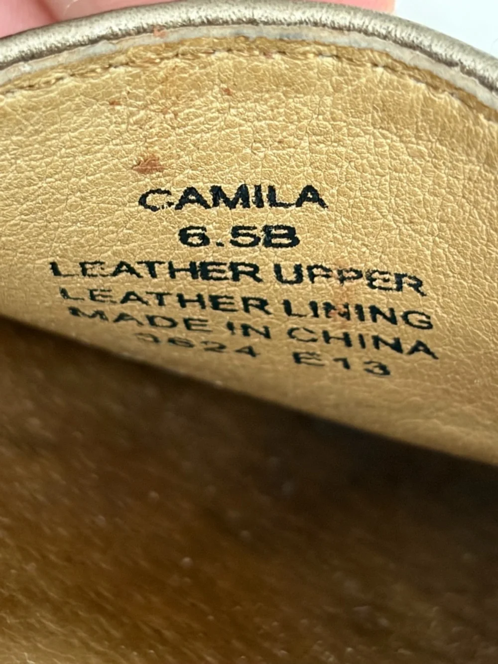 Lauren Ralph Lauren Bronze Leather Loafers Size 6.5